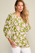 ainsley linen blend tunic